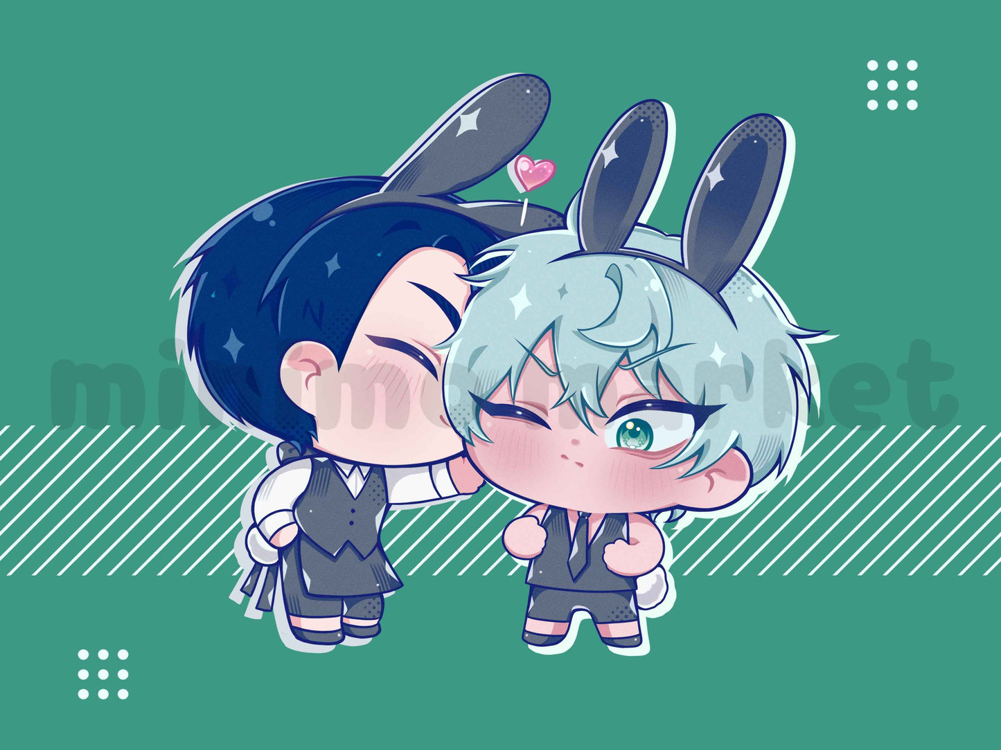 Ivan & Till 3rd Anniversary Café Print