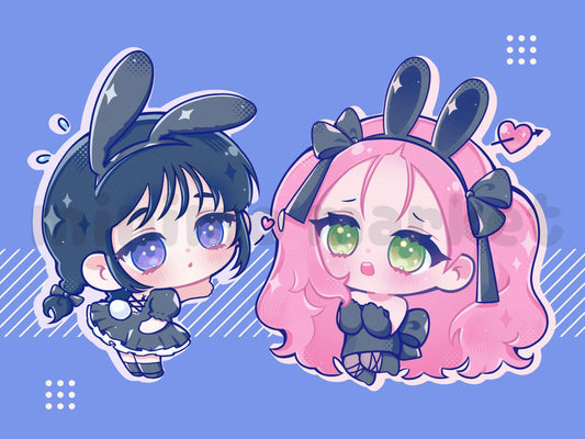 Mizi & Sua 3rd Anniversary Café Print